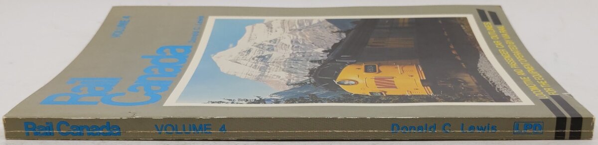 Rail Canada, Vol. 4 Paperback Book By Donald C. Lewis VG