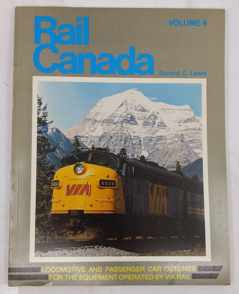 Rail Canada, Vol. 4 Paperback Book By Donald C. Lewis VG