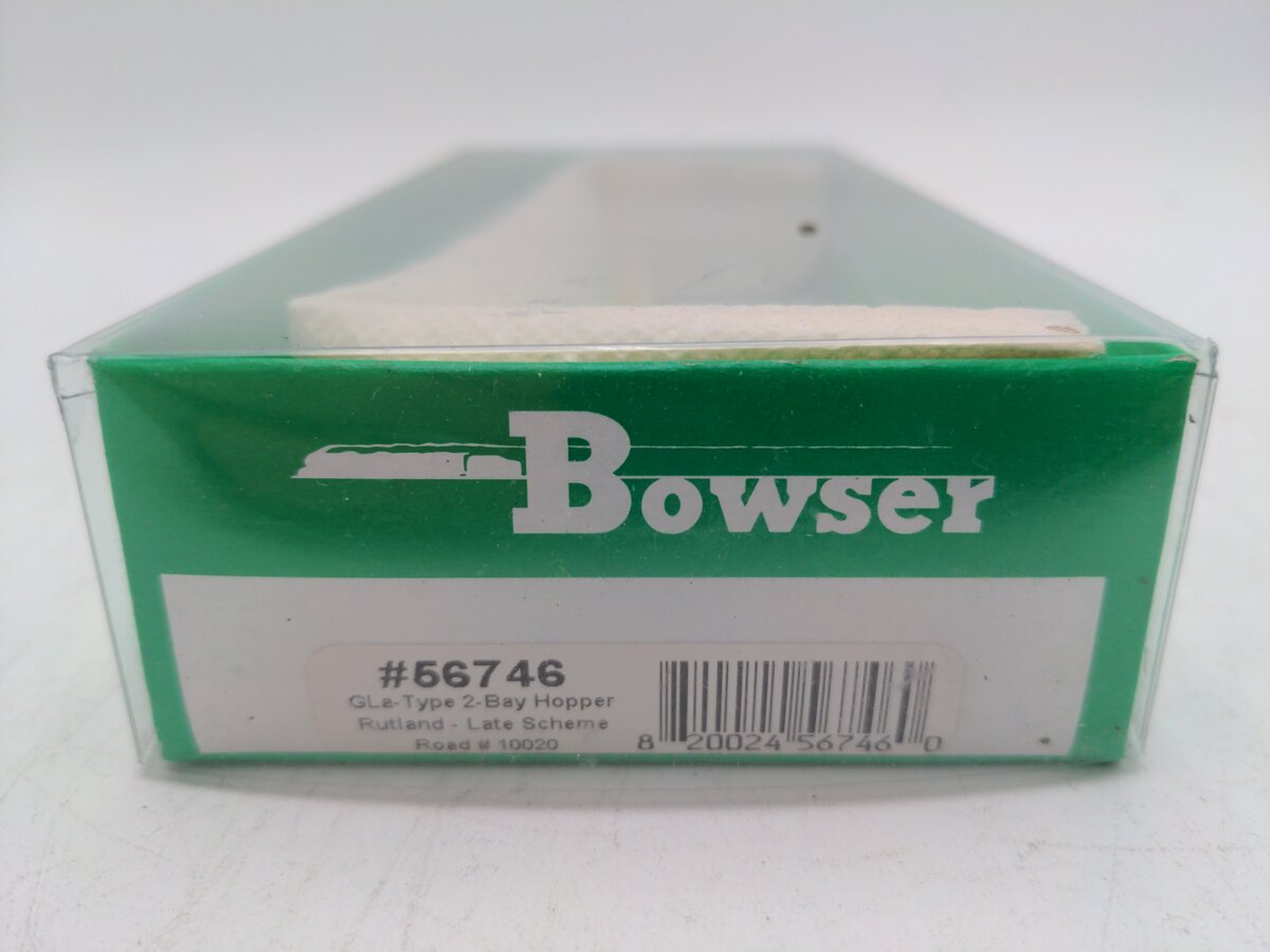 Bowser 56746 HO Scale Rutland 70-Ton 14 Panel Triple Hopper #10020
