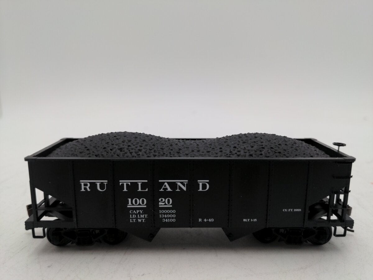 Bowser 56746 HO Scale Rutland 70-Ton 14 Panel Triple Hopper #10020
