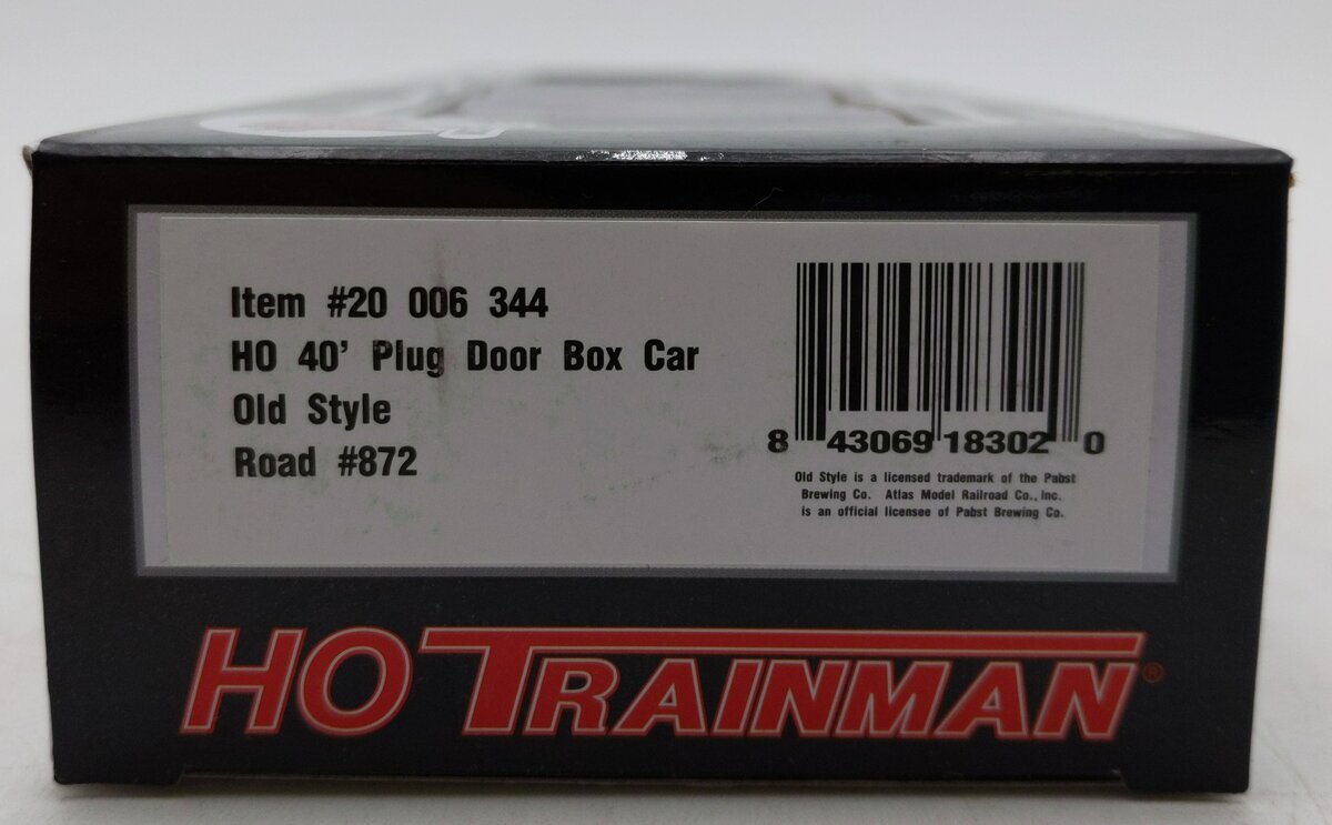 Atlas 20006344 HO Ontario Southland Railway Old Style 40' Plug Door Box #872 NIB
