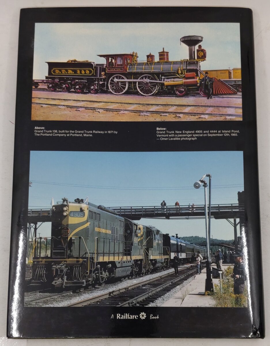 The Grand Trunk in New England Hardcover Book By Jeff Holt EX
