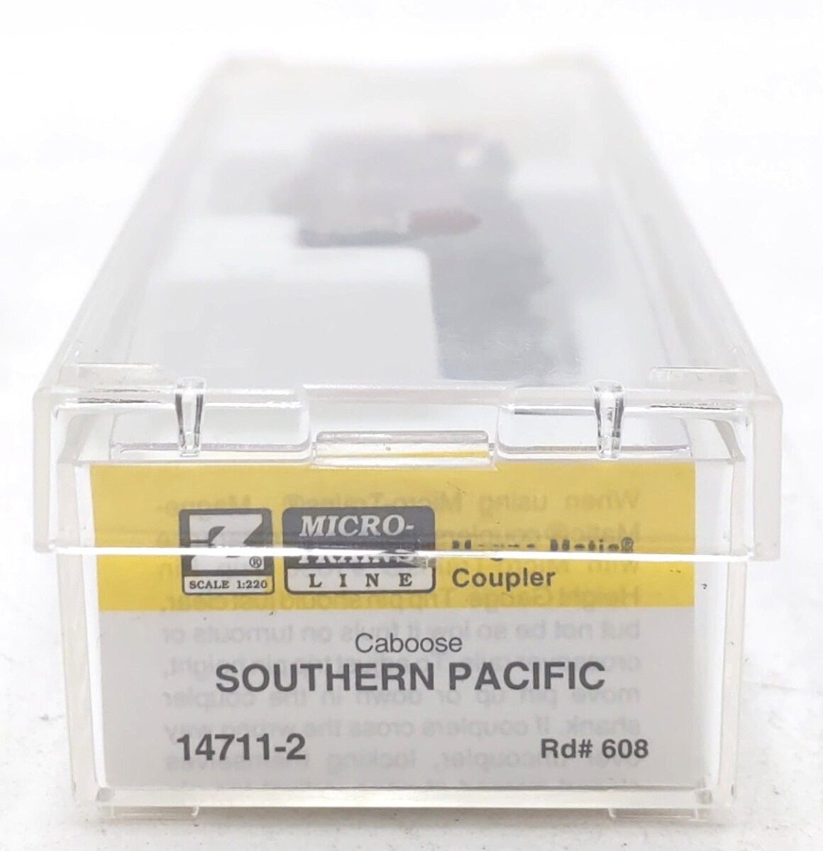 Micro-Trains 14711-2 Z Scale Southern Pacific Caboose #608 LN/Box