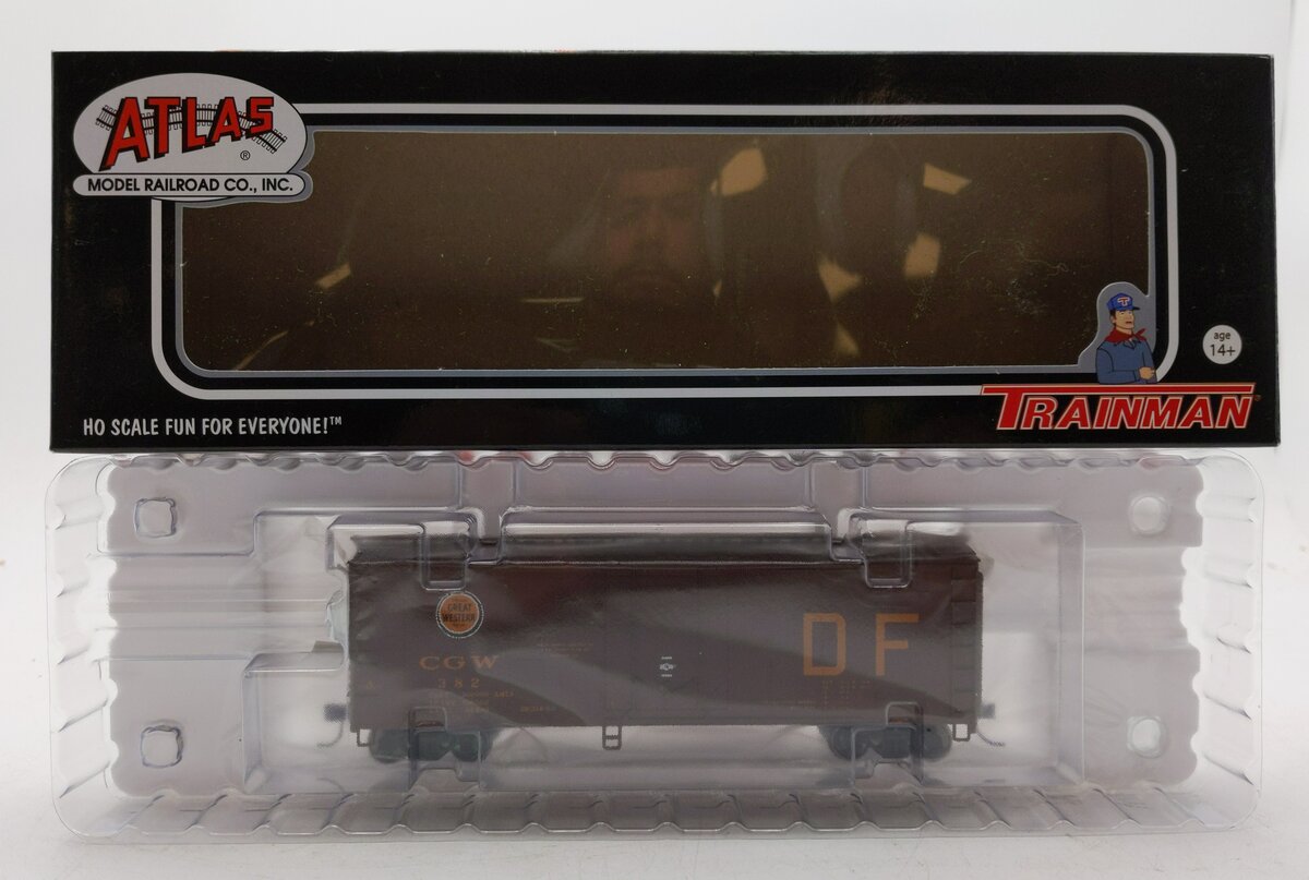 Atlas 20006139 HO Chicago Great Western 40' Plug Door Box Car #382 NIB