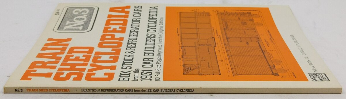 Train Shed Cyclopedia No.3 Paperback Book By Newton K. Gregg EX