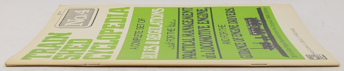 Train Shed Cyclopedia No.4 Paperback Book By Newton K. Gregg EX