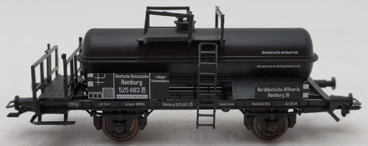 Sachsenmodelle 16043 HO Scale German Imperial Railway Freight Car #525683 EX/Box