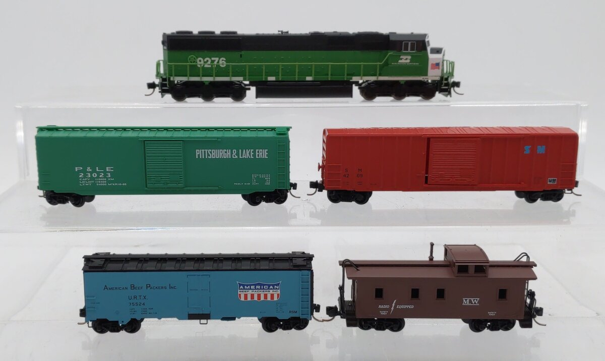 Micro-Trains N Scale Table Top Railroad Set w/ Atlas Diesel