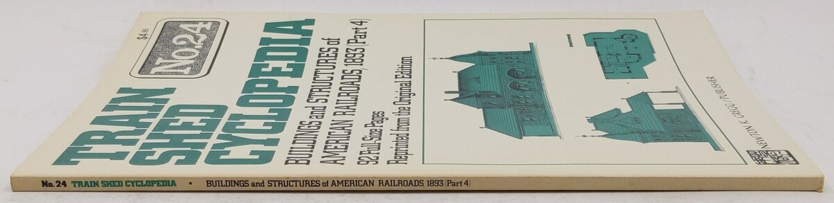 Train Shed Cyclopedia No. 24 Paperback Book By Newton K. Gregg EX