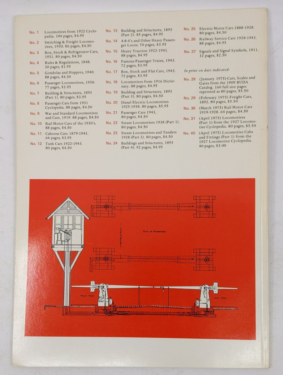 Train Shed Cyclopedia No. 28 Paperback Book By Newton K. Gregg VG