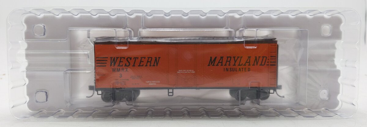 Atlas 20006136 HO Western Maryland 40' Plug Door Boxcar #3