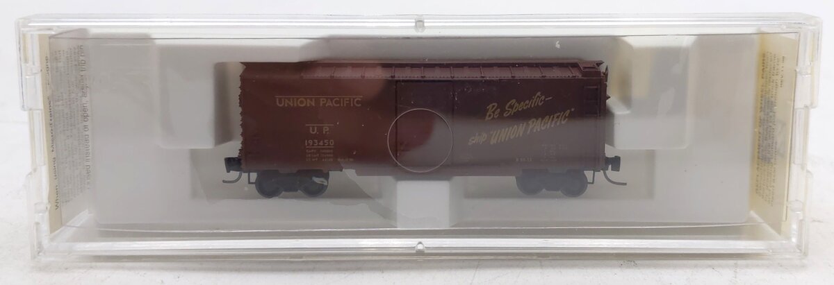 Micro-Trains 14145-2 Z Scale Union Pacific 40' Std Single Door Boxcar ...