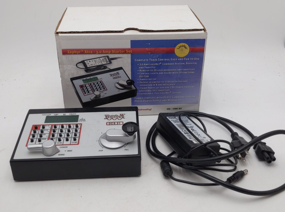 Digitrax ZEPX Zephyr Xtra Starter Set EX/Box