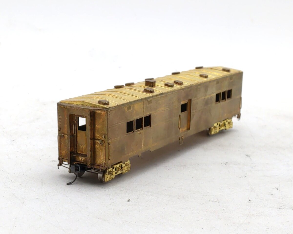 Hallmark Models HO Scale BRASS Troop Kitchen Passenger Car (Unpainted) VG/Box