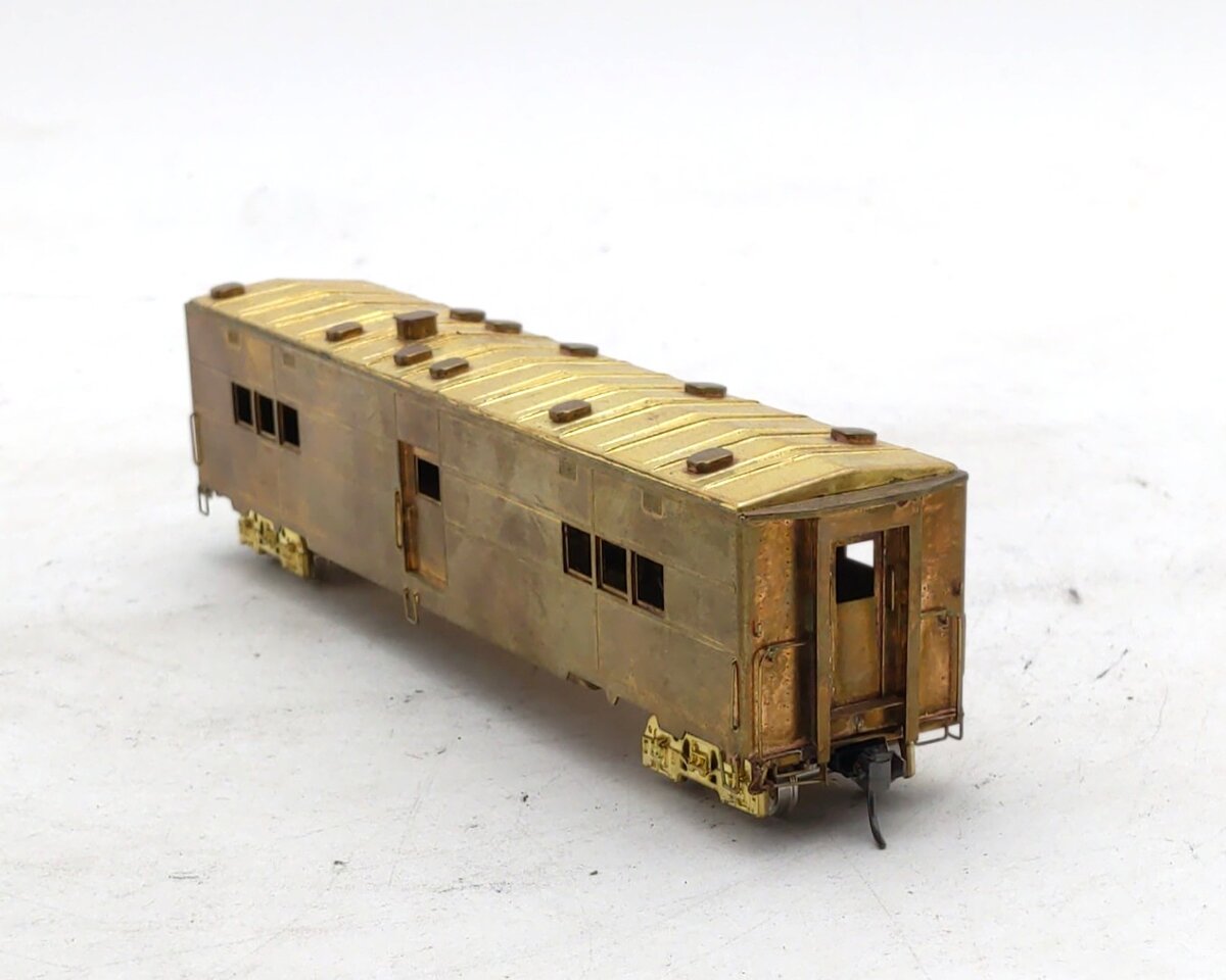 Hallmark Models HO Scale BRASS Troop Kitchen Passenger Car (Unpainted) VG/Box