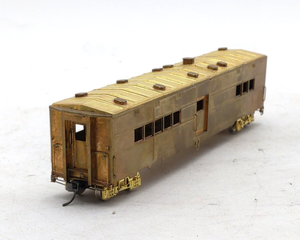 Hallmark Models HO Scale BRASS Troop Kitchen Passenger Car (Unpainted) VG/Box