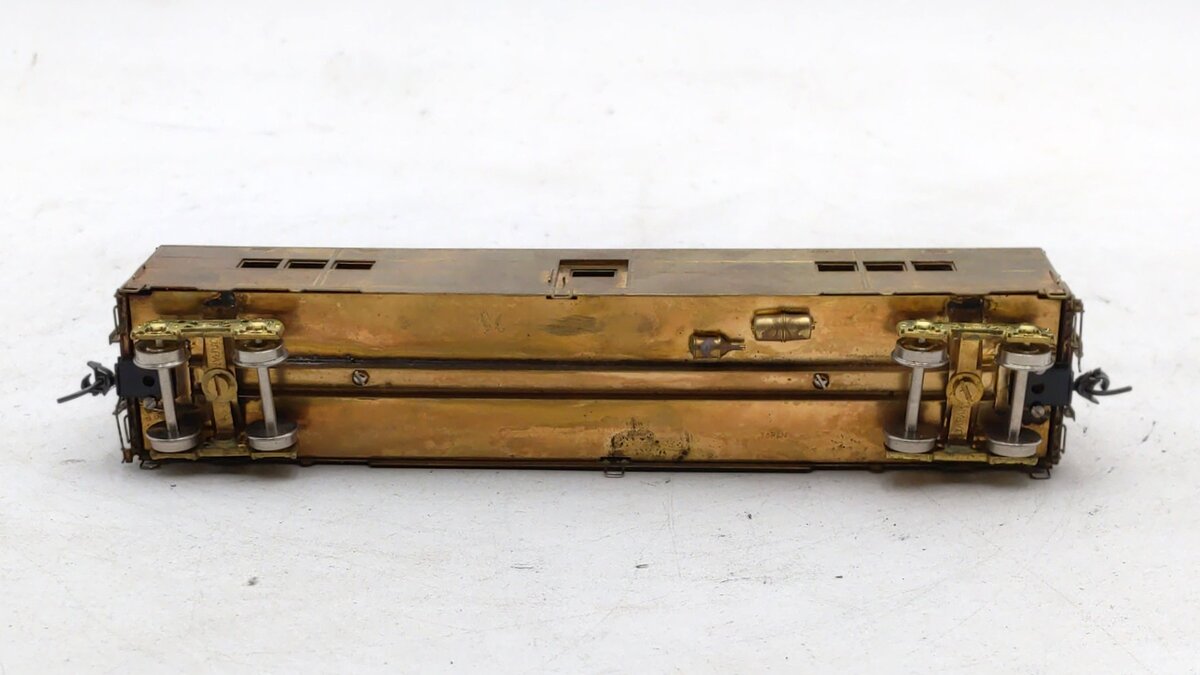Hallmark Models HO Scale BRASS Troop Kitchen Passenger Car (Unpainted) VG/Box