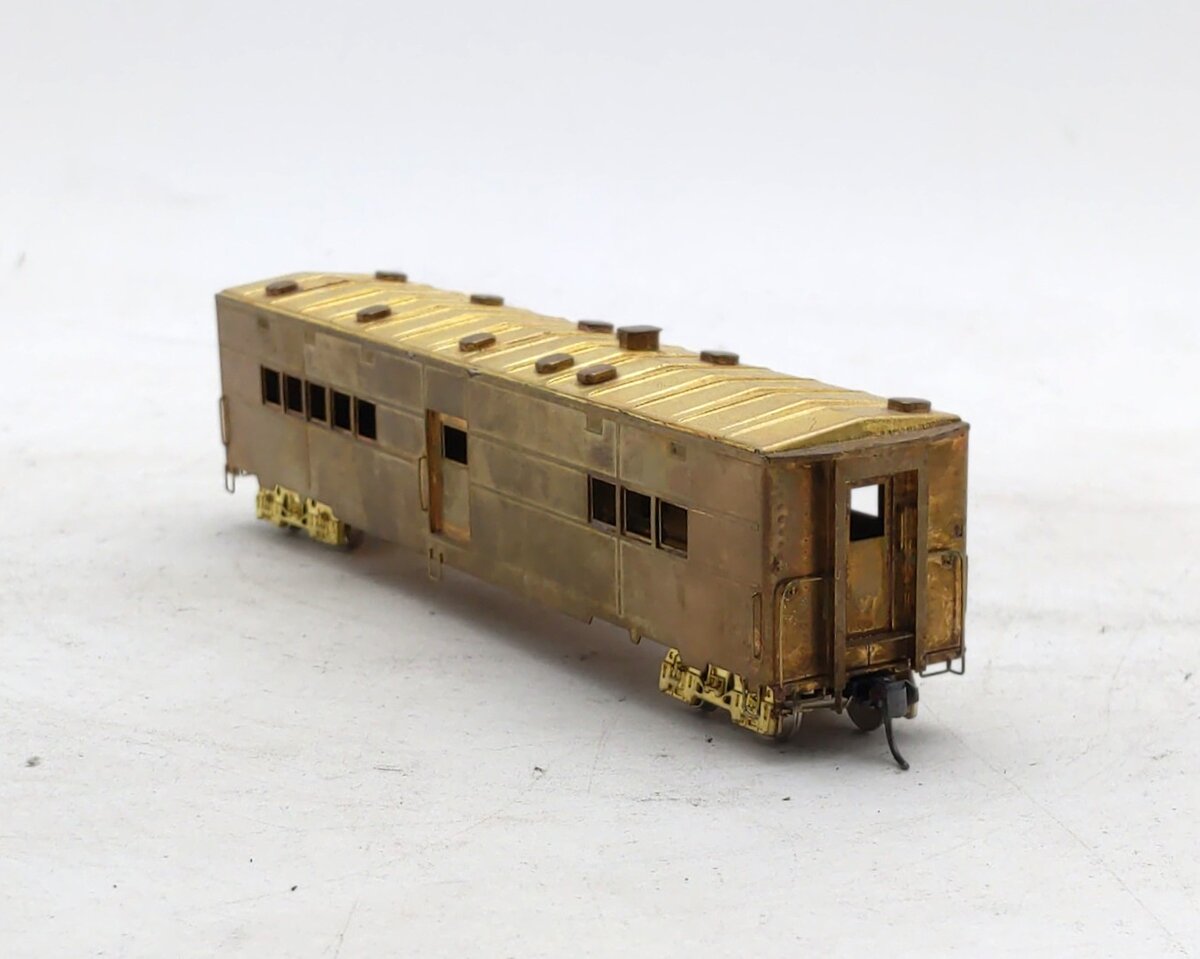 Hallmark Models HO Scale BRASS Troop Kitchen Passenger Car (Unpainted) VG/Box
