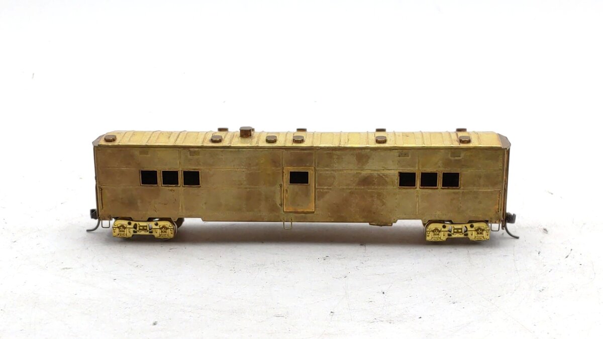 Hallmark Models HO Scale BRASS Troop Kitchen Passenger Car (Unpainted) VG/Box