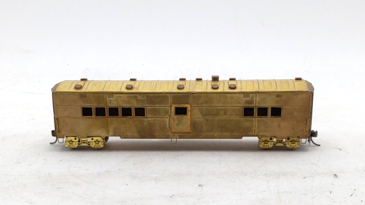 Hallmark Models HO Scale BRASS Troop Kitchen Passenger Car (Unpainted) VG/Box