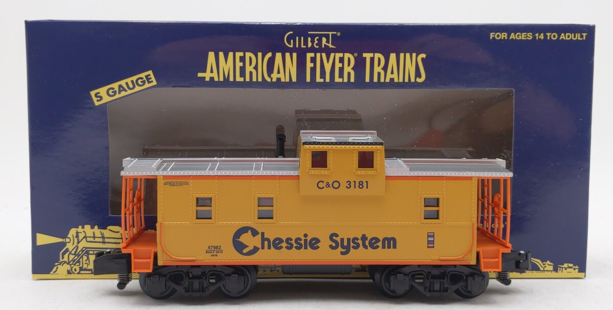 American Flyer 6-47982 S Chessie System Extended Vision Caboose