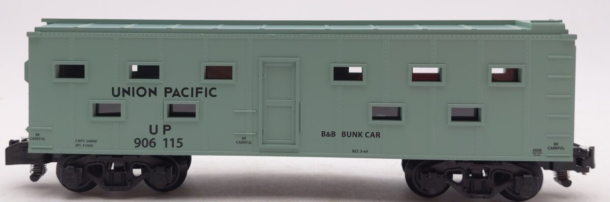 American Flyer 6-44036 S Gauge Union Pacific Bunk Car #906115