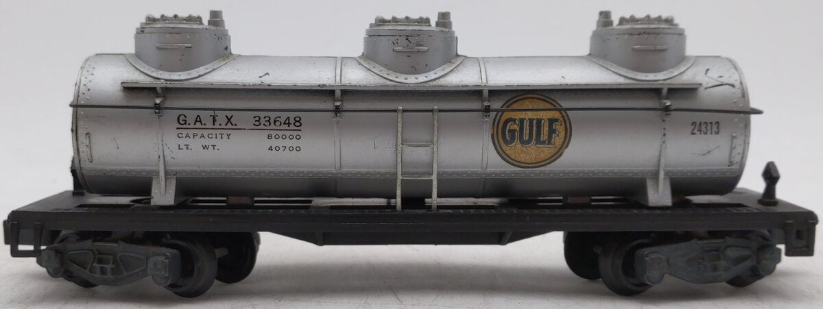 American Flyer 24313 Vintage S Gulf Tank Car VG