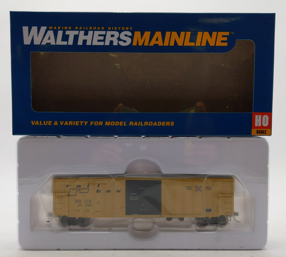 Walthers 910-1820 HO Railbox ACF 50' Exterior Post Boxcar #30058