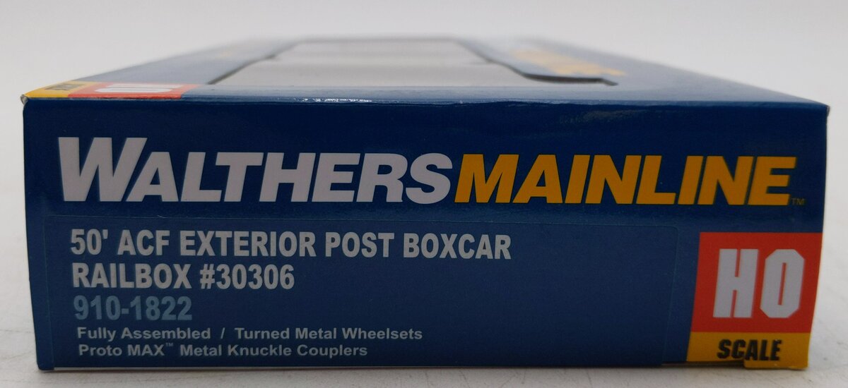 Walthers 910-1822 HO Railbox ACF 50' Exterior Post Boxcar #30306