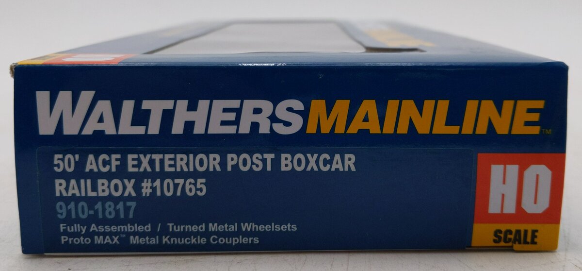 Walthers 910-1817 HO Railbox ACF 50' Exterior Post Boxcar #10765
