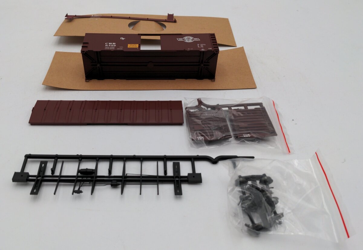 Atlas 20003230 HO Clinchfield 1937 40' AAR Box Car Kit #5499