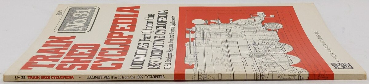 Train Shed Cyclopedia No. 31 Paperback Book By Newton K. Gregg EX