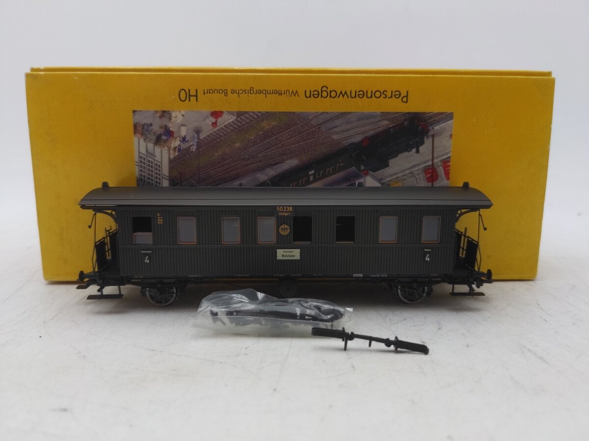 Brawa 2150 HO German Imperial Railway Coach #08 EX/Box