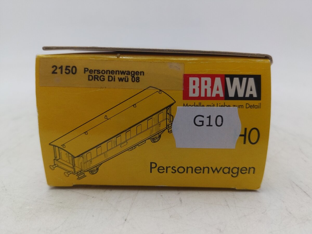 Brawa 2150 HO German Imperial Railway Coach #08 EX/Box