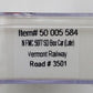 Atlas 50005584 N Vermont Railway FMC 5077 Sliding Door Boxcar #3501
