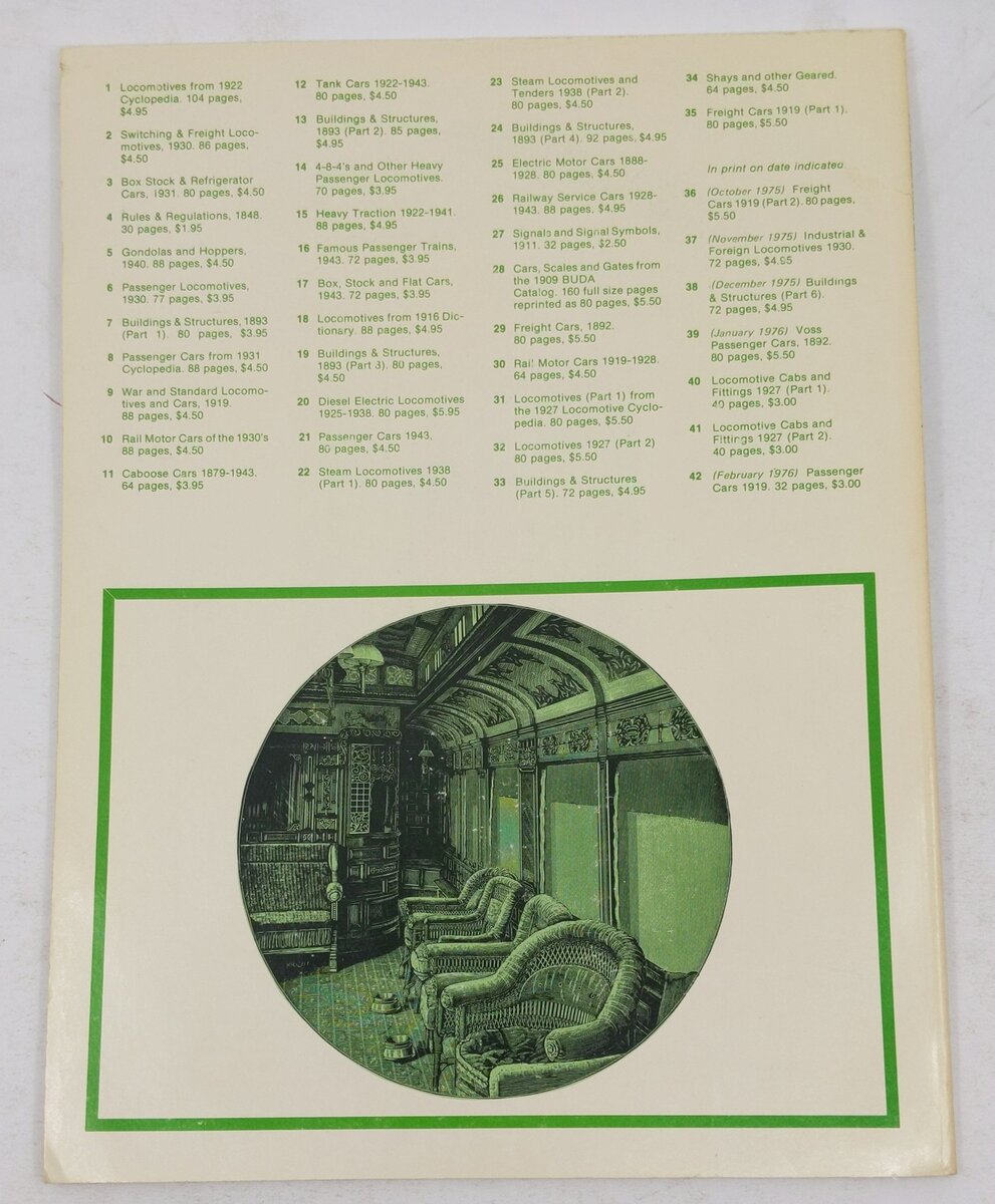 Train Shed Cyclopedia No. 39 Paperback Book By Newton K. Gregg EX