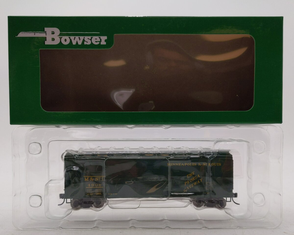 Bowser 42726 HO M&STL Peoria Gateway 40' Boxcar #4906 NIB