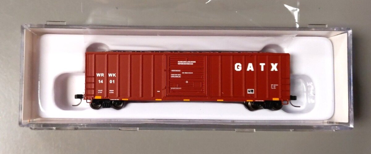Atlas 50005587 N WRWK/GATX FMC 5077 Single Door Boxcar #1401