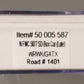 Atlas 50005587 N WRWK/GATX FMC 5077 Single Door Boxcar #1401