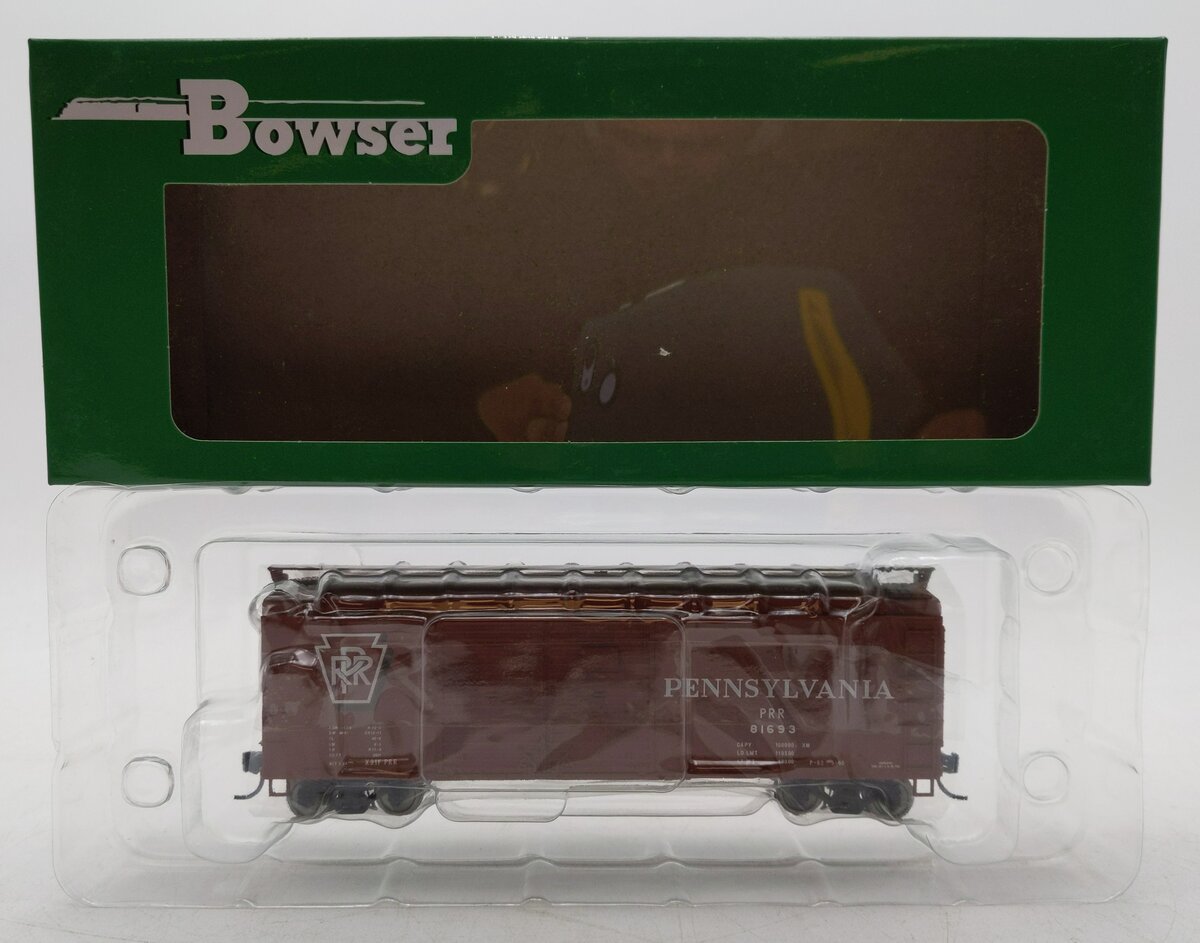 Bowser 42360 HO Pennsylvania X31f Turtle Roof Box Car Ready-To-Run #81693 NIB