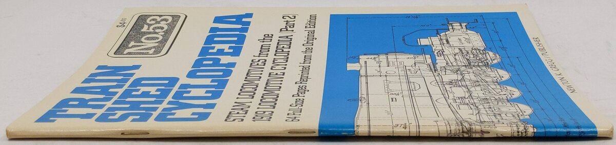 Train Shed Cyclopedia No. 53 Paperback Book By Newton K. Gregg EX