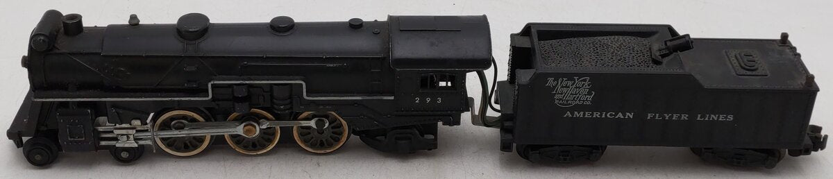 American Flyer 293 Vintage S NY, NH & Hartford 4-6-2 Steam Locomotive & Tender VG