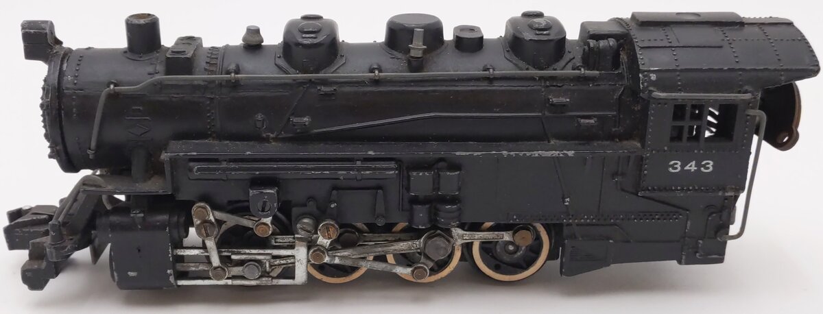 American Flyer 343 Vintage S Nickel Plate Road 0-8-0 Steam Switcher No Tender
