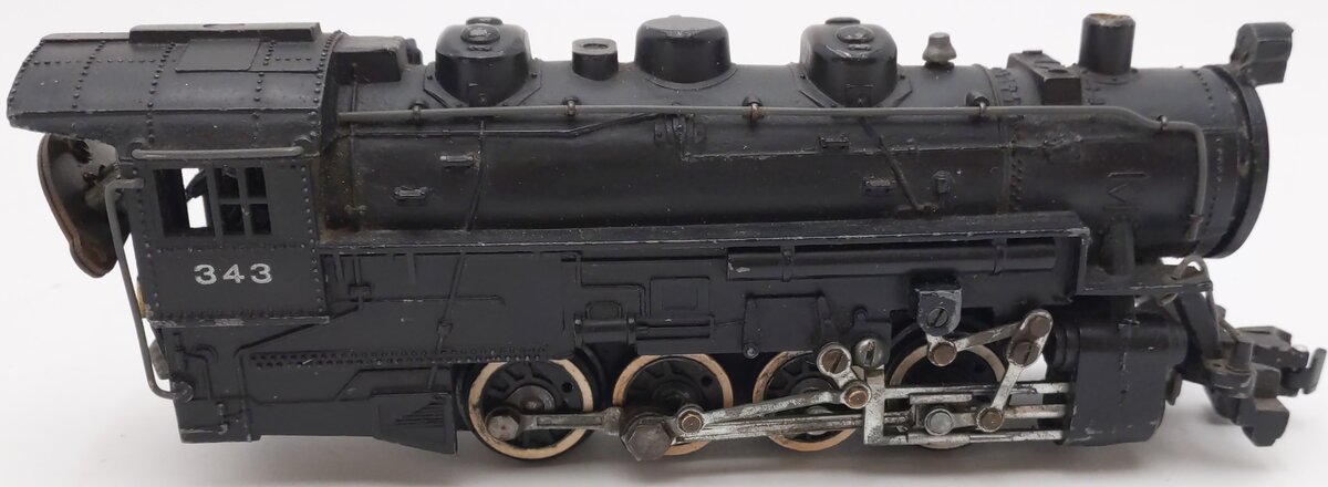 American Flyer 343 Vintage S Nickel Plate Road 0-8-0 Steam Switcher No Tender