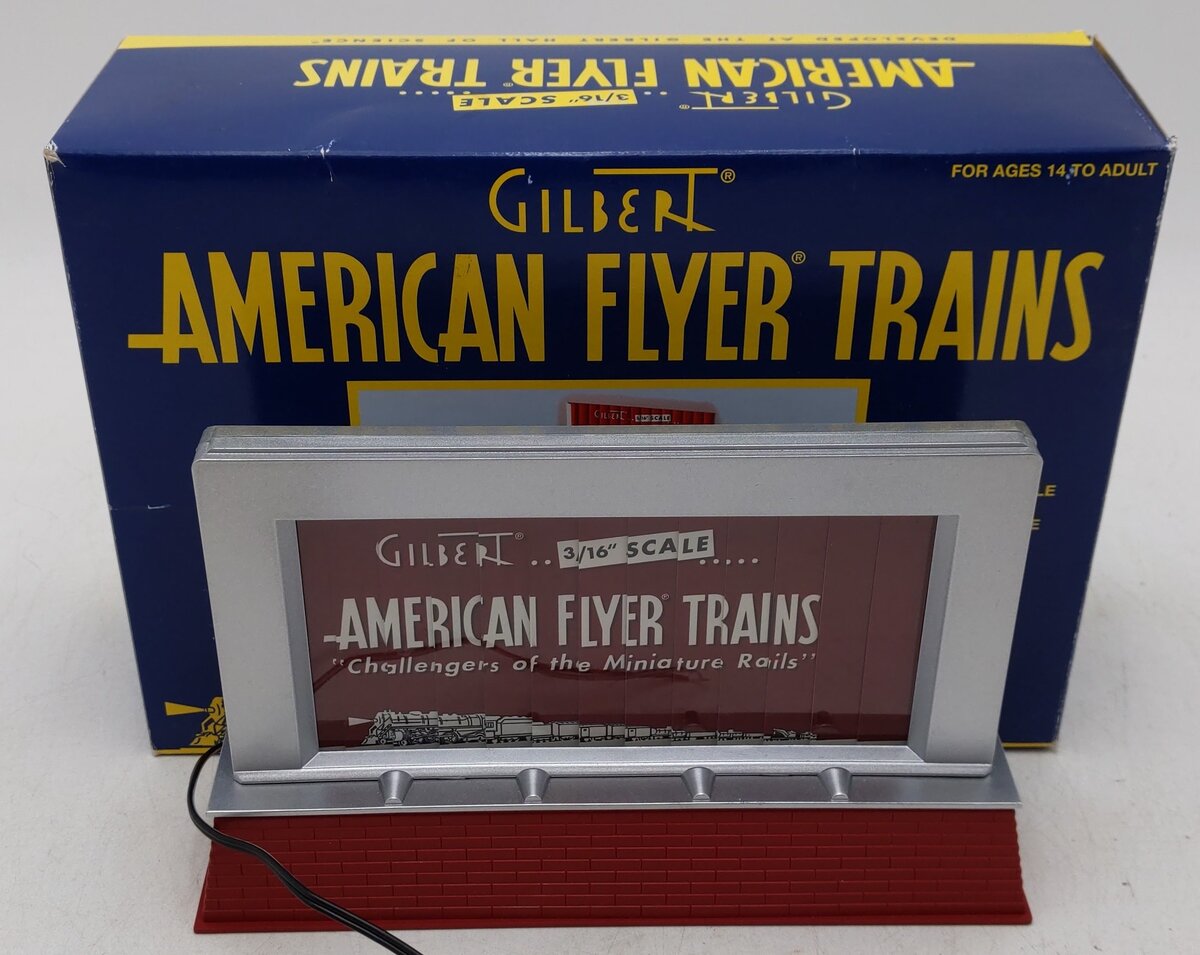 American Flyer 6-49844 S Scale Christmas Animated Billboard EX/Box