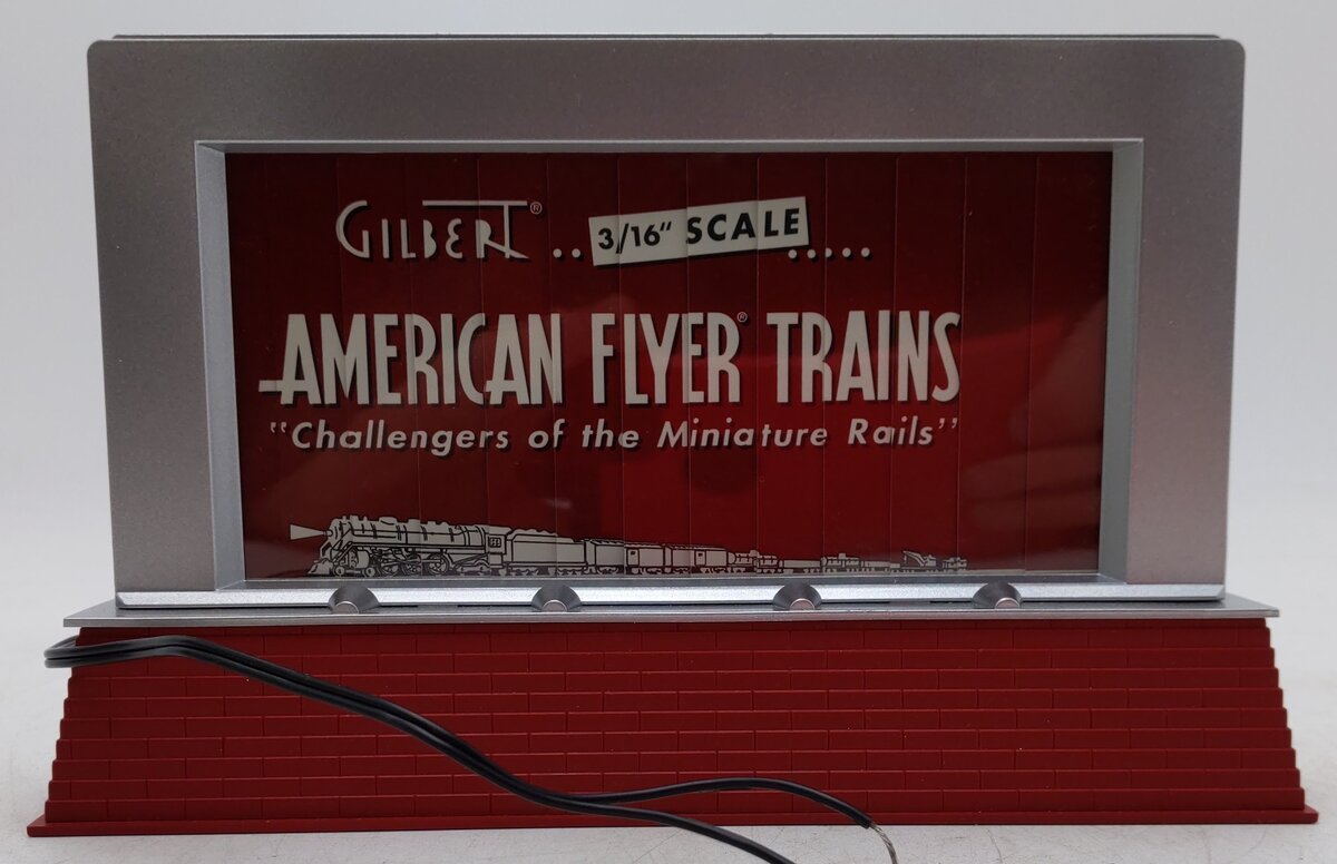 American Flyer 6-49844 S Scale Christmas Animated Billboard EX/Box
