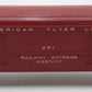 American Flyer 951 VIntage S Red Heavyweight Baggage Car VG