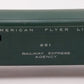 American Flyer 951 Vintage S Heavyweight Baggage Car VG