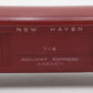 American Flyer 718 Vintage S New Haven Red Operating Mail Pickup Car VG