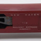 American Flyer 718 Vintage S New Haven Red Operating Mail Pickup Car VG